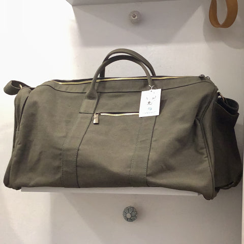 Canvas military bag